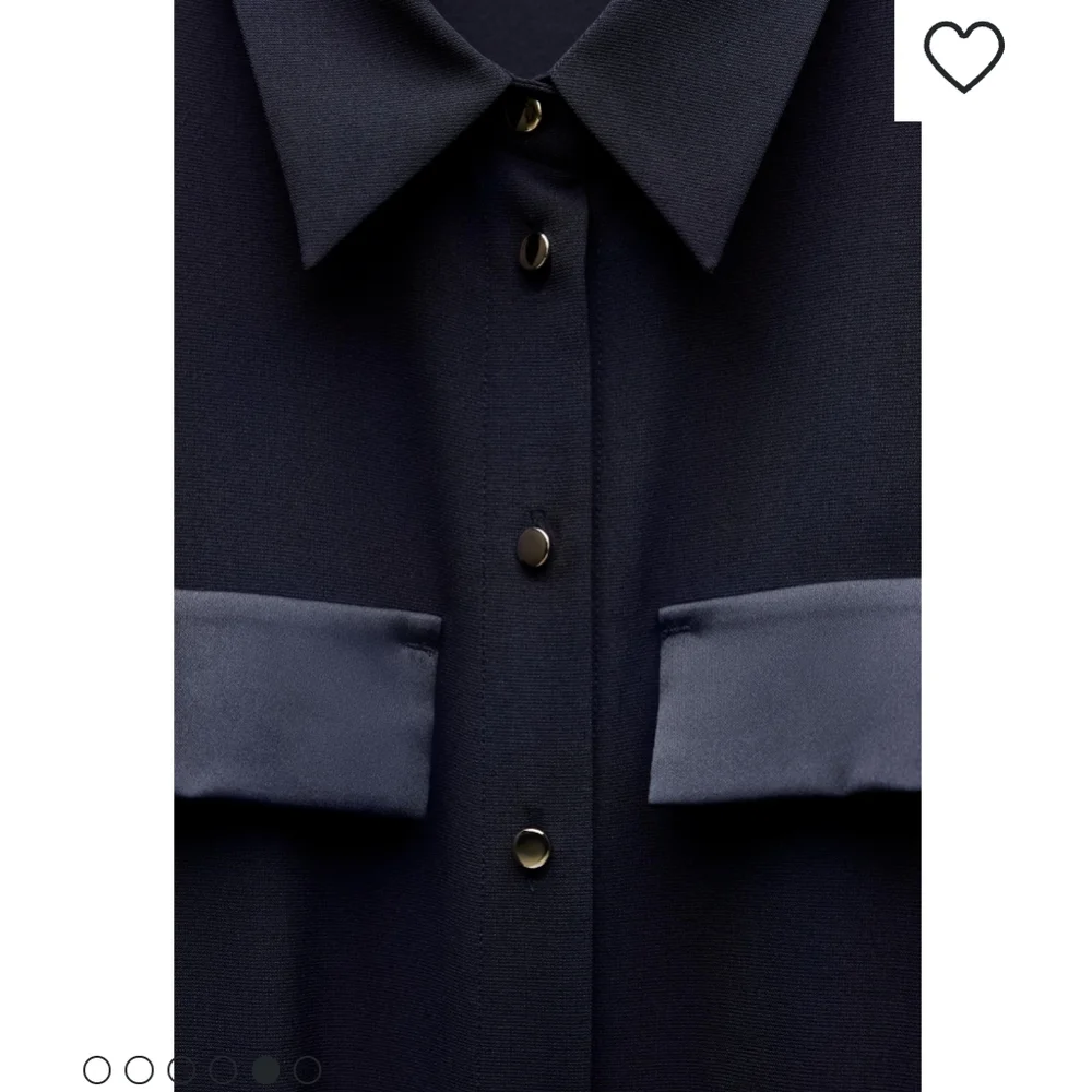 ZARA MIDI SHIRT DRESS SIZE XS - Picture 9 of 10